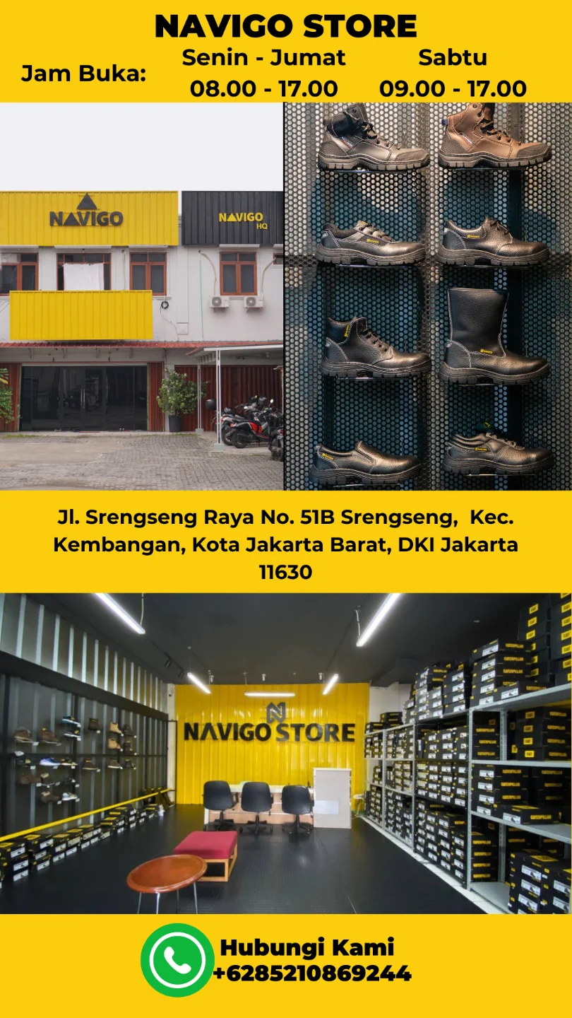sepatu safety navigofootwear official store safety shoes
