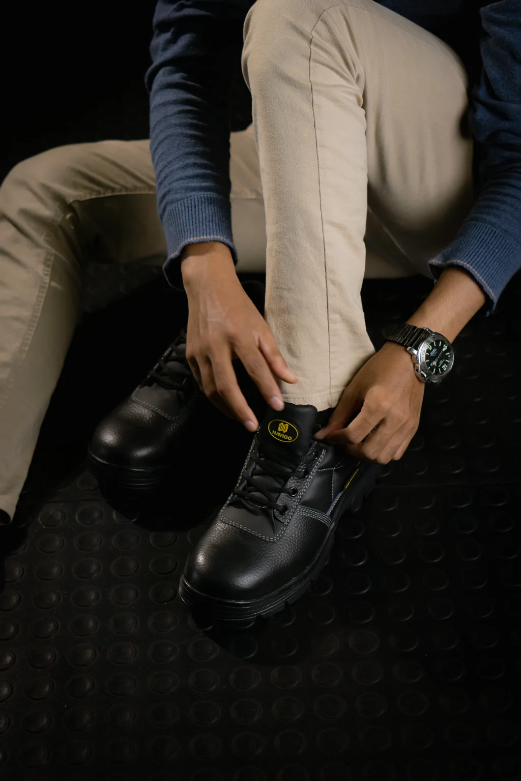 sepatu safety navigo footwear