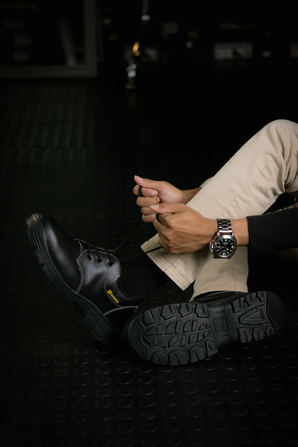 sepatu safety navigo footwear
