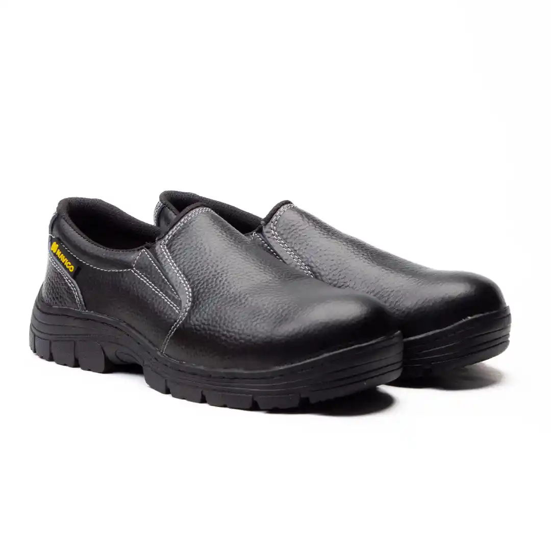 sepatu safety shoes navigo footwear black panther