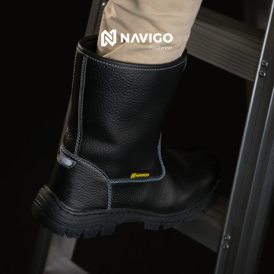 sepatu safety shoes pria terbaik original navigo footwear
